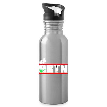 Garden - Gardeners - Gardening - GRTN - Water bottle with straw - silver - Right