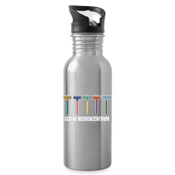 Programmer 6 Stages of debugging - Water bottle with straw - silver - Right