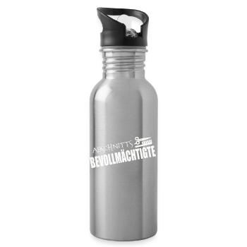 SECTION AGENTS - Water bottle with straw - silver - Right