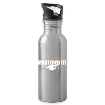 Master 2026 Graduation Graduation - Water bottle with straw - silver - Right
