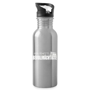 ABSCHNITTSBEVOLLMÄCHTIGTE - Trinkflasche mit integriertem Trinkhalm - Lightsilver - Rechts
