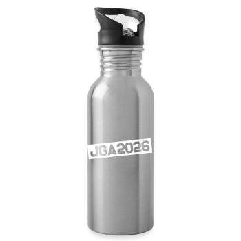 JGA 2026 - Water bottle with straw - silver - Right