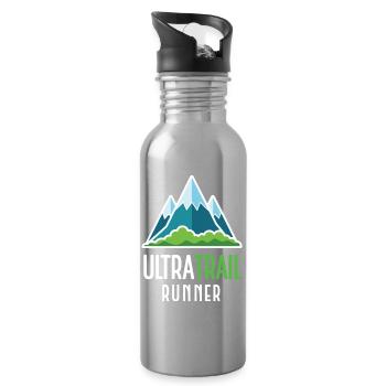 Coureur UltraTrail - Gourde avec paille intégrée - argent clair - Droite