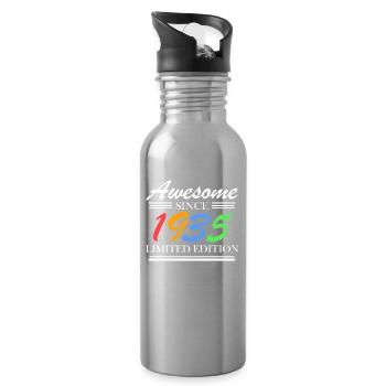 1935 - Jahrgang 1935 - Trinkflasche mit integriertem Trinkhalm - Lightsilver - Rechts