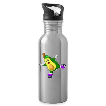 Avocado Inline skating Inline skates - Trinkflasche mit integriertem Trinkhalm - Lightsilver - Rechts