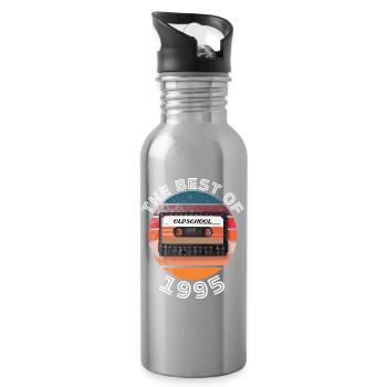 The best of 1995 - Water bottle with straw - silver - Right