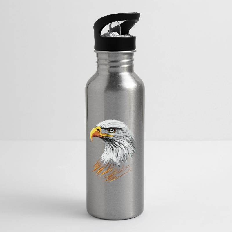Eagle Bald Eagle Golden Eagle White-tailed Eagle Water bottle with straw
