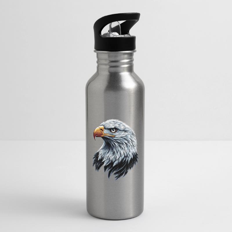Eagle Bald Eagle Golden Eagle White-tailed Eagle Water bottle with straw