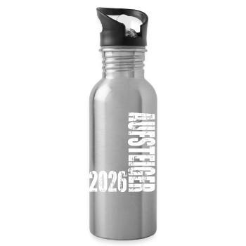 Promoted 2026 Promotion Jersey Promotion 26 - Water bottle with straw - silver - Right
