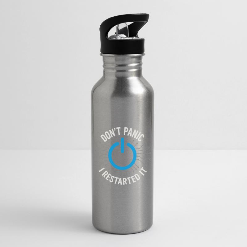 Network Infrastructure Rack and Stack Engineer Water bottle with straw