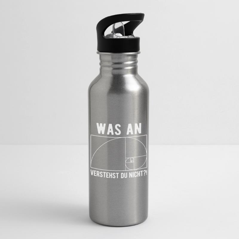 Computer Scientist Programmer Computer Saying Geek Water bottle with straw