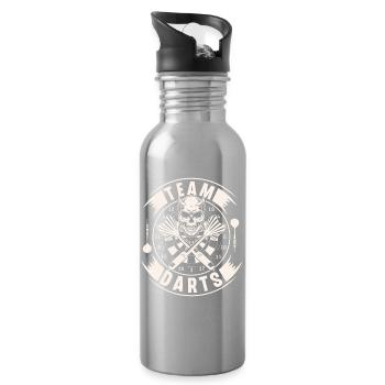 darts - Water bottle with straw - silver - Right