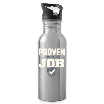 workers who are trained as welders and - Water bottle with straw - silver - Right