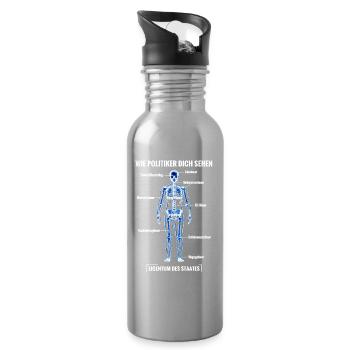 Anatomy Taxpayer - Dismantling Plan - Water bottle with straw - silver - Right