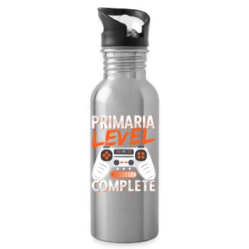 Last Day Primary School Graduation School 2026 - Water bottle with straw - silver - Right