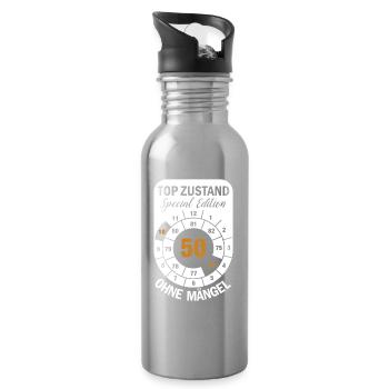 Top Condition Special Edition 50 Years 1976 October - Water bottle with straw - silver - Right