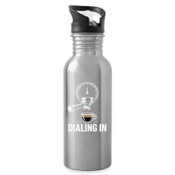 Dialing In Espresso Ritual - Water bottle with straw - silver - Right