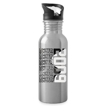 17 YEARS OLD LIMITED EDITION 2009 17TH BIRTHDAY - Water bottle with straw - silver - Right