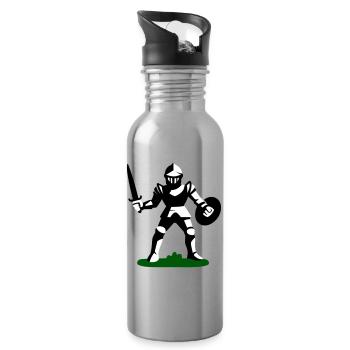 Ritter Spielzeug - Trinkflasche mit integriertem Trinkhalm - Lightsilver - Rechts
