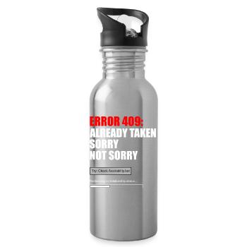 Fehler 409 nicht verfügbar - Trinkflasche mit integriertem Trinkhalm - Lightsilver - Rechts