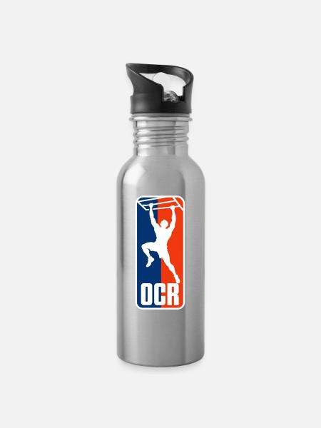6EEF1C17-1866-4DA8-9DC6-C9604F4BDD2C - Trinkflasche mit integriertem Trinkhalm - Lightsilver
