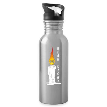 Dead Light - Trinkflasche mit integriertem Trinkhalm - Lightsilver - Rechts