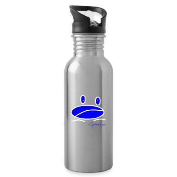 Frogmini - Ranunculus Oophagus - Water bottle with straw - silver - Right