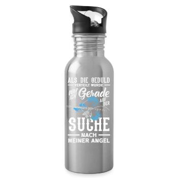 Patience distributed? I'm looking for my fishing rod - Water bottle with straw - silver - Right