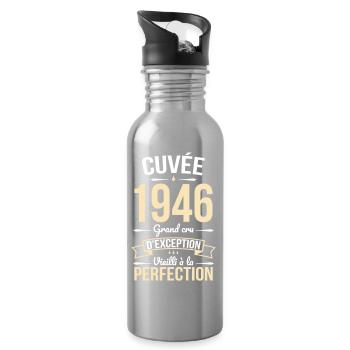 1946 – Aged to perfection - Water bottle with straw - silver - Right