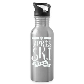 Après Ski Team - Water bottle with straw - silver - Right