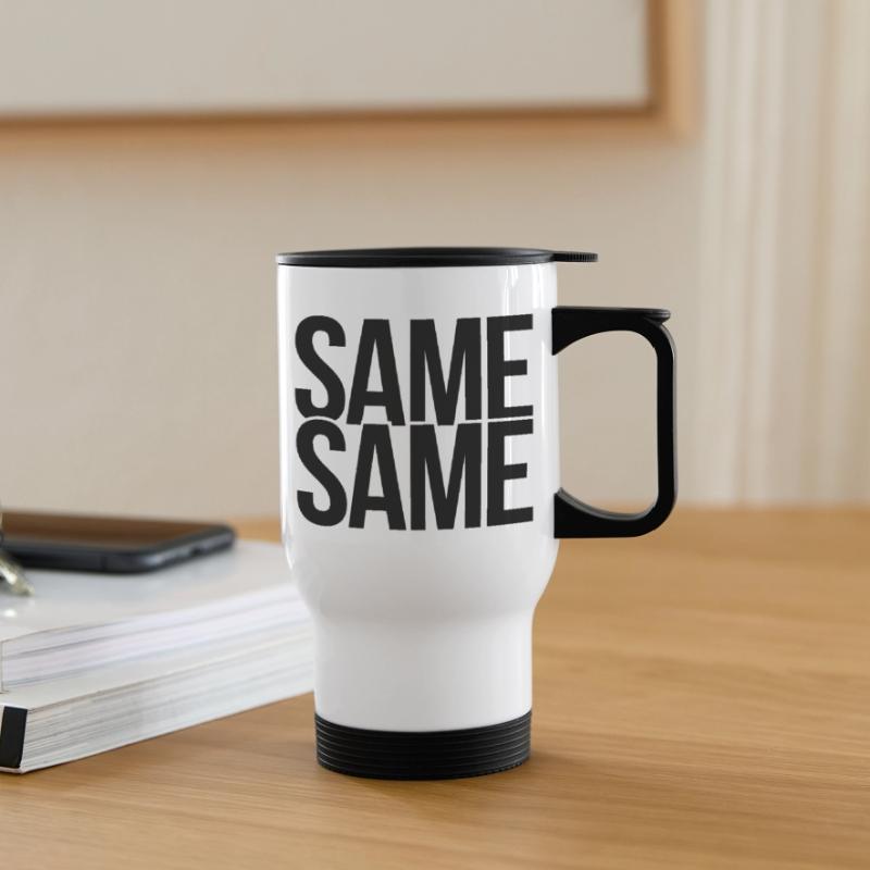 same same Thermobecher mit Tragegriff