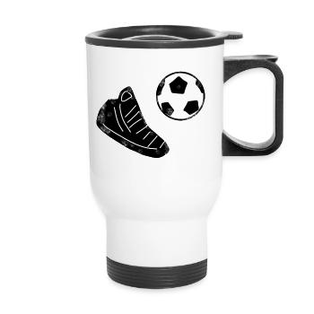 Shoe Sport - Thermal mug with handle - white - Front