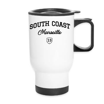 SOUTH COAST Marseille 13 - Tasse isotherme avec poignée - blanc - Devant