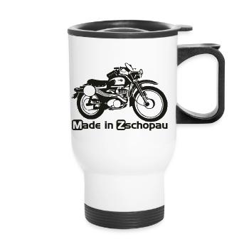 MZ ETS250 GS - Thermobecher mit Tragegriff - Weiß - Vorne