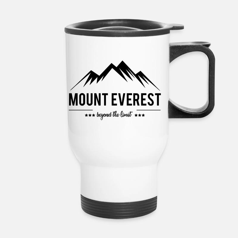 Mount Everest Beyond the Limit - Thermal mug with handle - white