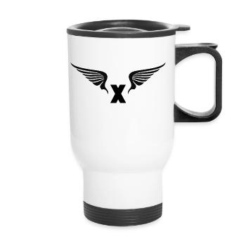 Pegasus X - Thermal mug with handle - white - Front