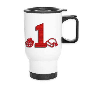 One Chrismas - Tasse isotherme avec poignée - blanc - Devant