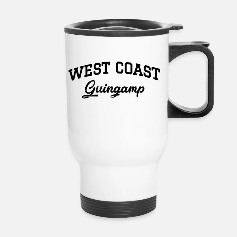 WEST COAST Guingamp - Tasse isotherme avec poignée - blanc