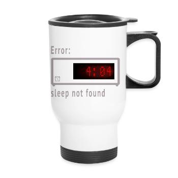 Error - Thermal mug with handle - white - Front