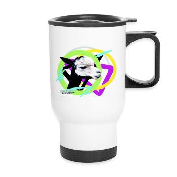 ALpa par Acryl Gallery & Design - Tasse isotherme avec poignée - blanc - Devant