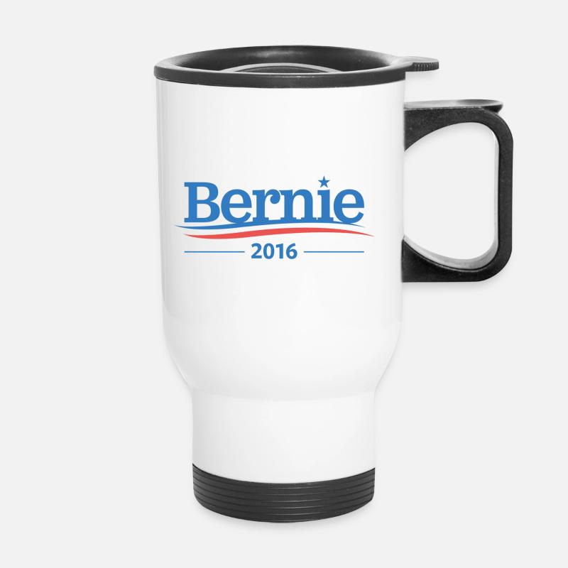 Bernie 2016 - Thermal mug with handle - white