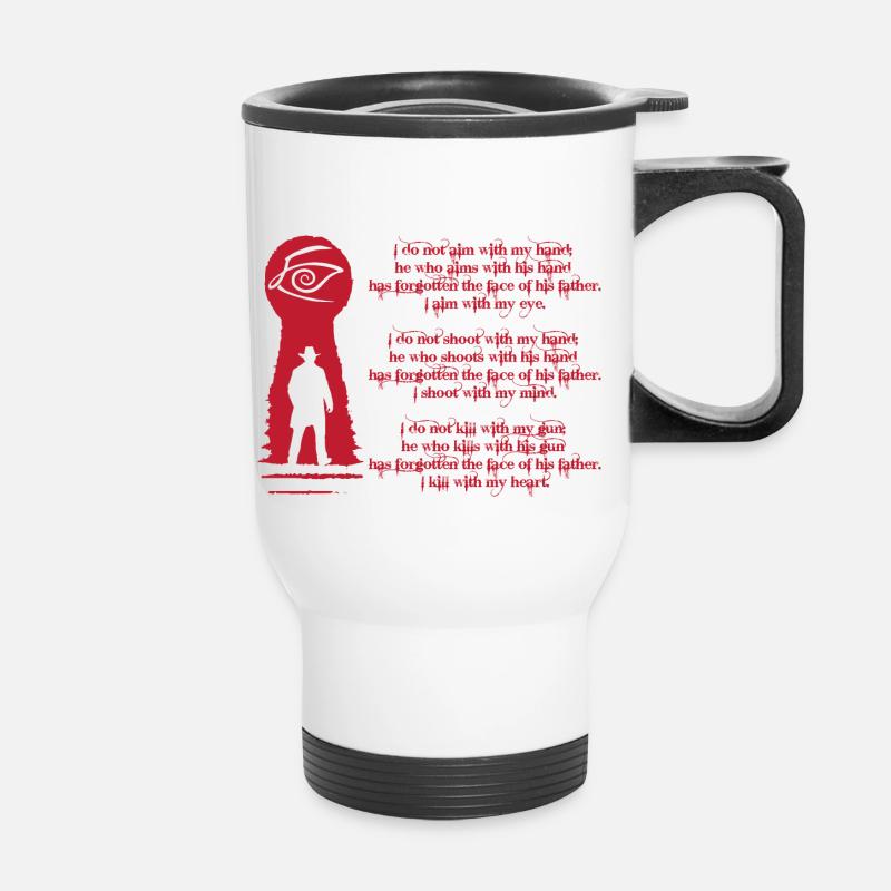 roland's song - Thermal mug with handle - white