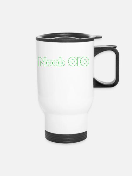 Noob - Thermobecher mit Tragegriff - Weiß
