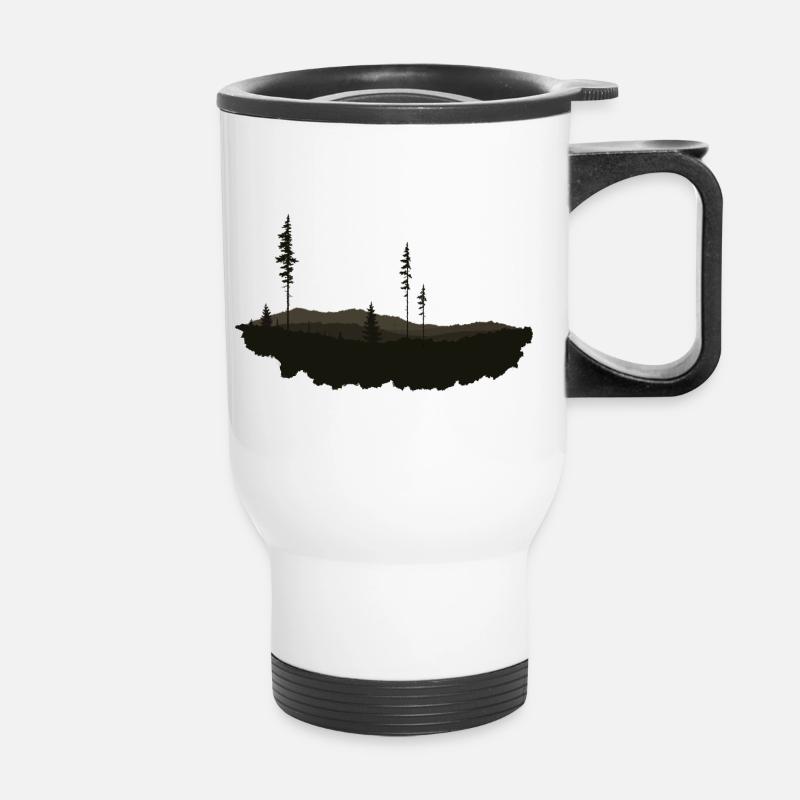 Outdoor - Thermal mug with handle - white