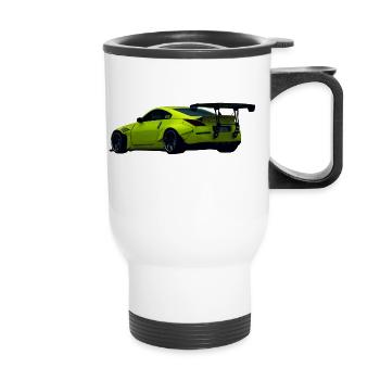 rocketbunny350z - Thermobecher mit Tragegriff - Weiß - Vorne