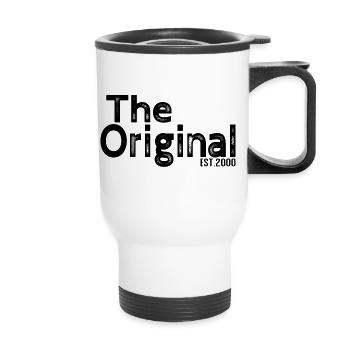 The Original Est. 2000 – Funny Parent Design - Thermal mug with handle - white - Front