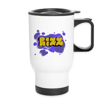 Rizz - Calypso Blous - Thermobecher mit Tragegriff - Weiß - Vorne