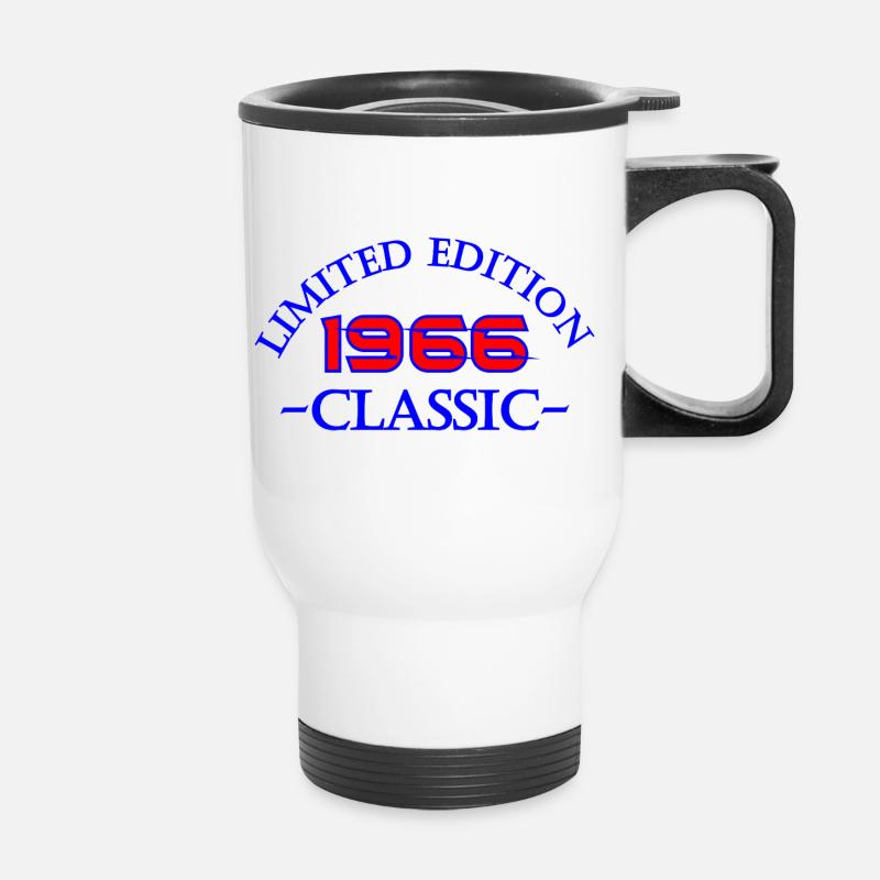 1966 Klassik Limited Edition - Thermobecher mit Tragegriff - Weiß