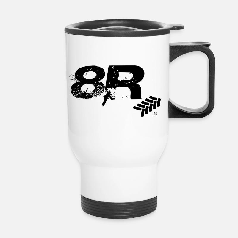 8R by Aggro Chief (R) - Tasse isotherme avec poignée - blanc