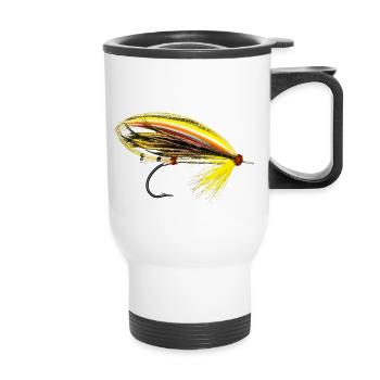 Helmsdale Doctor no text - Thermal mug with handle - white - Front